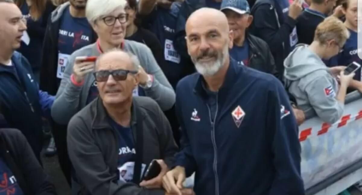 Pioli al "Corri la Vita": "Mi piace stare in mezzo ai fiorentini" - 