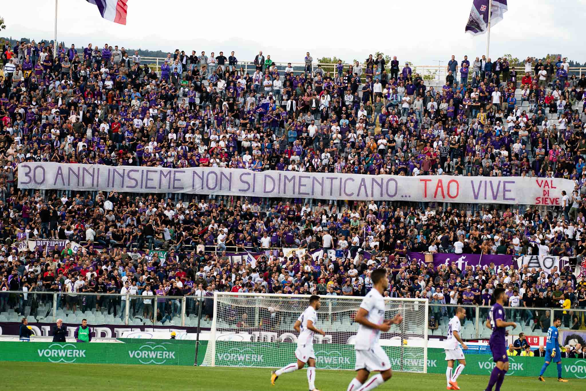 Firenze, stadio Artemio Franchi, 16.09.2017, Fiorentina-Bologna, Foto Fiorenzo Sernacchioli. Copyright Labaroviola.com