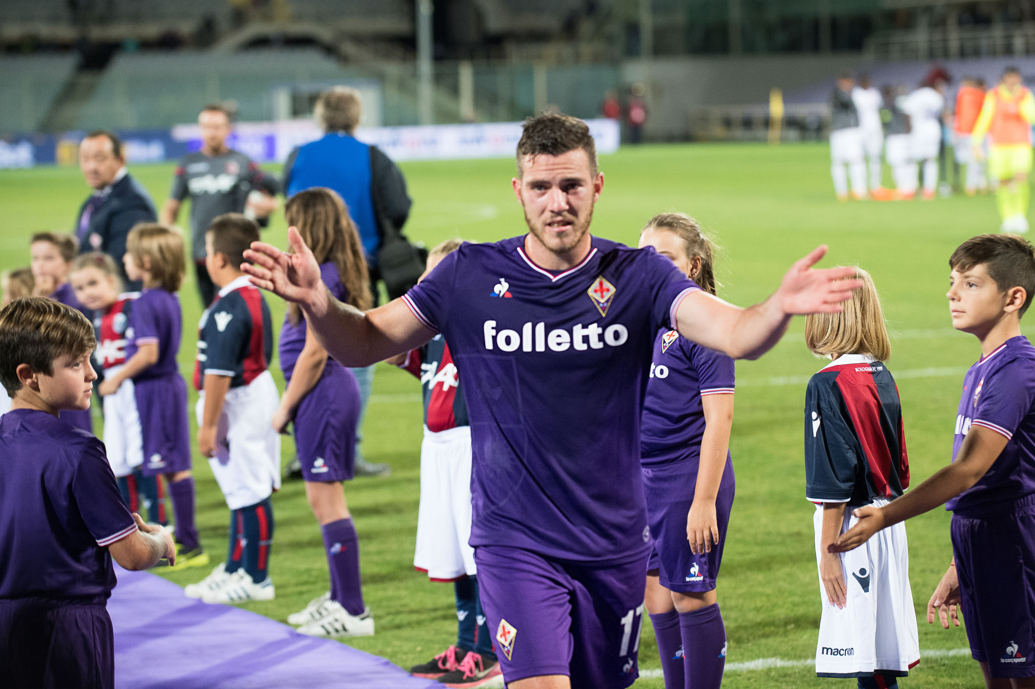 Firenze, stadio Artemio Franchi, 16.09.2017, Fiorentina-Bologna, Foto Fiorenzo Sernacchioli. Copyright Labaroviola.com Veretout