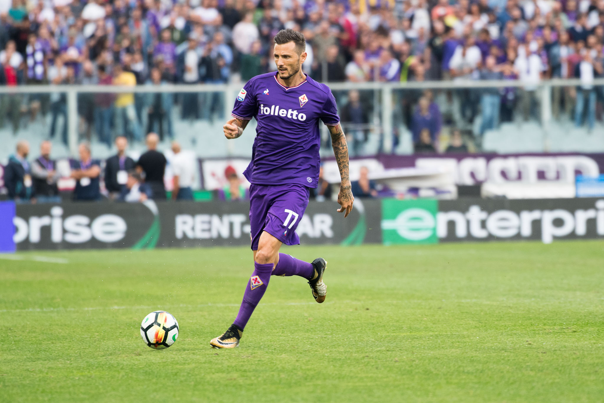 Firenze, stadio Artemio Franchi, 16.09.2017, Fiorentina-Bologna, Foto Fiorenzo Sernacchioli. Copyright Labaroviola.com Thereau
