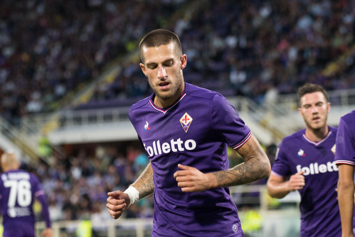 Biraghi sbotta: "Sto molto bene a Firenze però non si può augurare la morte alla mia famiglia." - Firenze, stadio Artemio Franchi, 16.09.2017, Fiorentina-Bologna, Foto Fiorenzo Sernacchioli. Copyright Labaroviola.com Biraghi