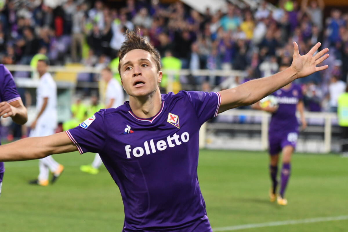 Stadio: quanti ne boccia Pioli! Ora difesa a 3 e Chiesa accanto al Cholito - Firenze, stadio Artemio Franchi, 16.09.2017, Fiorentina-Bologna, Foto Fiorenzo Sernacchioli. Copyright Labaroviola.com Federico Chiesa