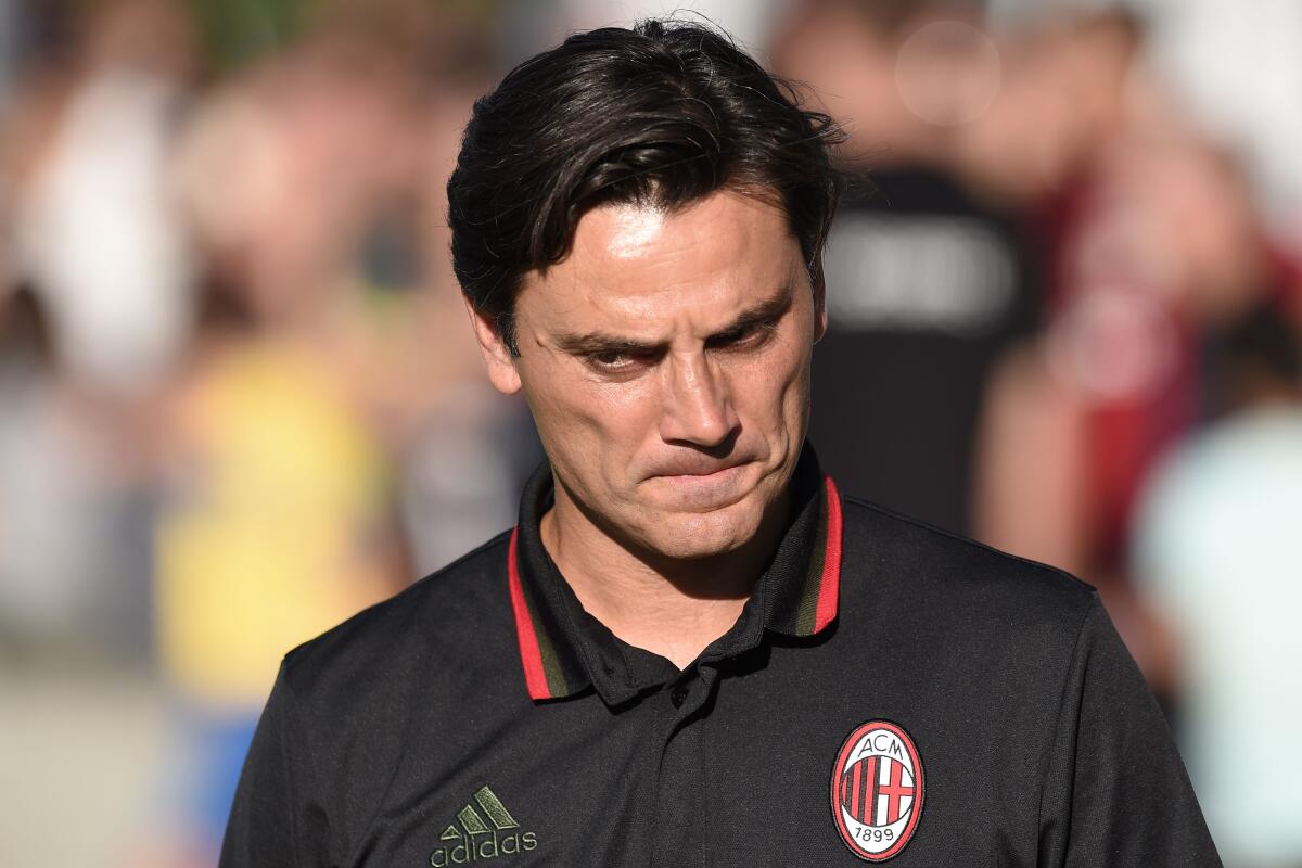 Flop Milan, tra i 6 giocatori che hanno tradito Montella c'è anche l'ex Fiorentina Nikola Kalinic - 
