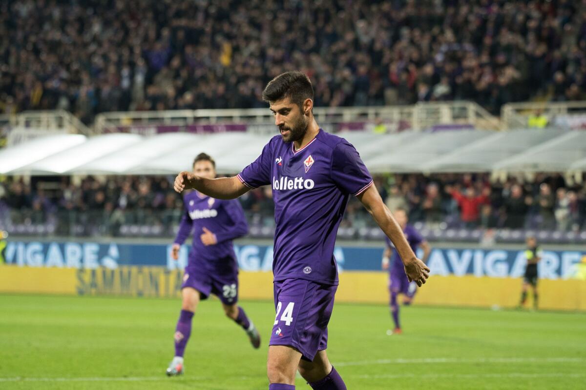 Benassi su Instagram: "Serata piena di emozioni, felice per il gol. Il lavoro paga.." - Firenze, stadio Artemio Franchi, 25.10.2017, Fiorentina-Torino, Foto Fiorenzo Sernacchioli. Copyright Labaroviola.com Benassi