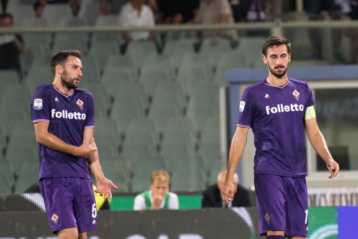Passo indietro a Crotone: errori individuali e confusione, Fiorentina ridimensionata. Al posto del poker di vittorie una sconfitta con la penultima... - Firenze, stadio Artemio Franchi, 27.08.2017, Fiorentina-Sampdoria, Foto Fiorenzo Sernacchioli. Copyright Labaroviola.com