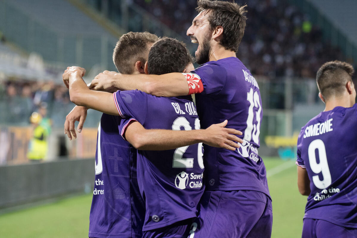 I primi sei posti sembrano già assegnati. La Fiorentina e la lotta per il settimo posto che significa Europa League - Firenze, stadio Artemio Franchi, 16.09.2017, Fiorentina-Bologna, Foto Fiorenzo Sernacchioli. Copyright Labaroviola.com