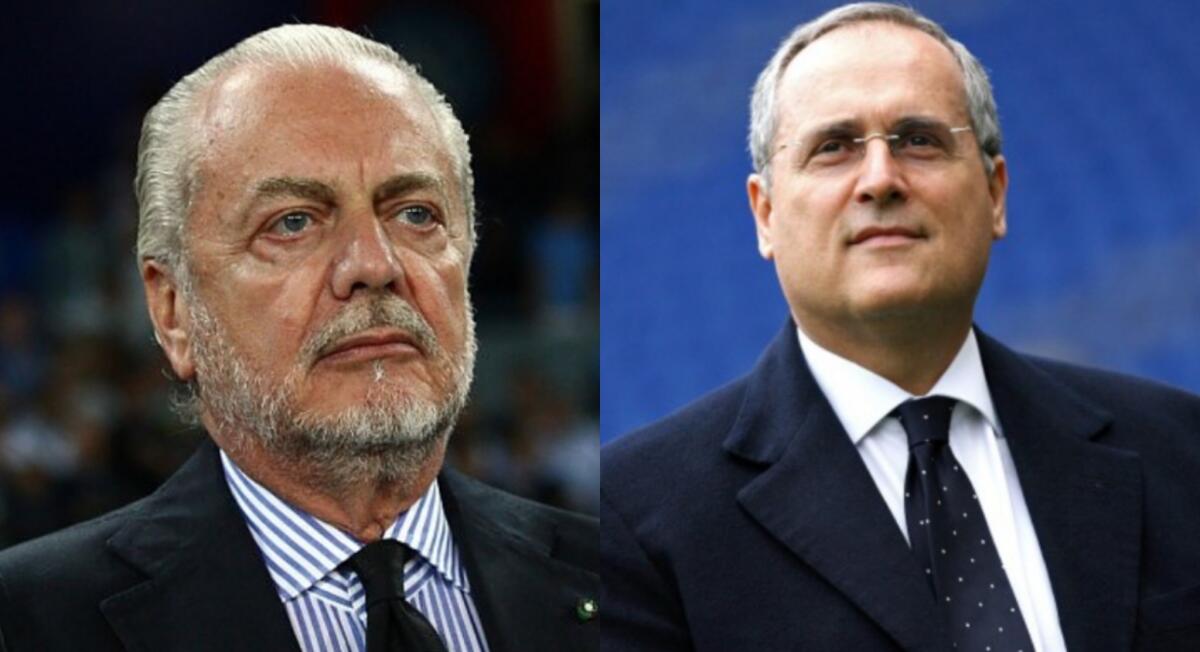 LOTITO E DE LAURENTIIS SCAGIONANO I DELLA VALLE MA INGUAIANO CORVINO - 