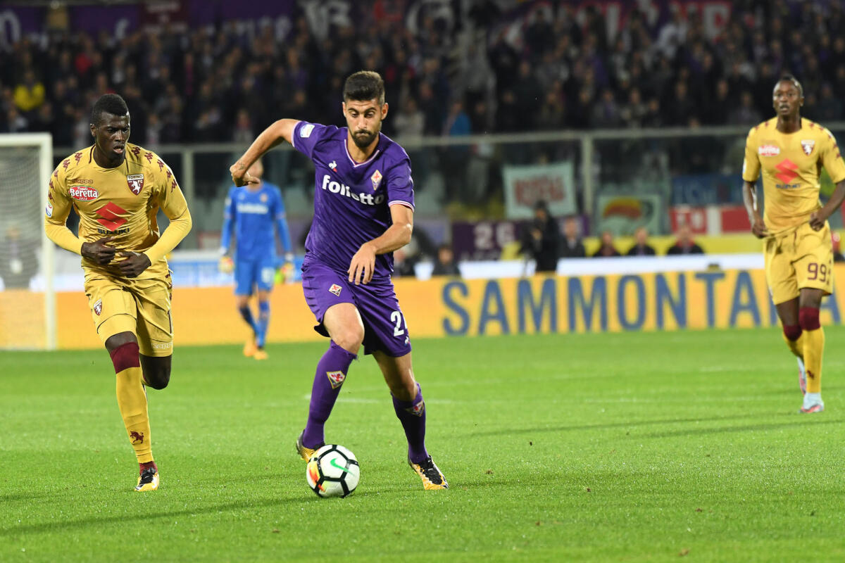 Corriere dello Sport-Stadio: BenAsso ora punta anche al Mondiale russo - Firenze, stadio Artemio Franchi, 25.10.2017, Fiorentina-Torino, Foto Fiorenzo Sernacchioli. Copyright Labaroviola.com Benassi