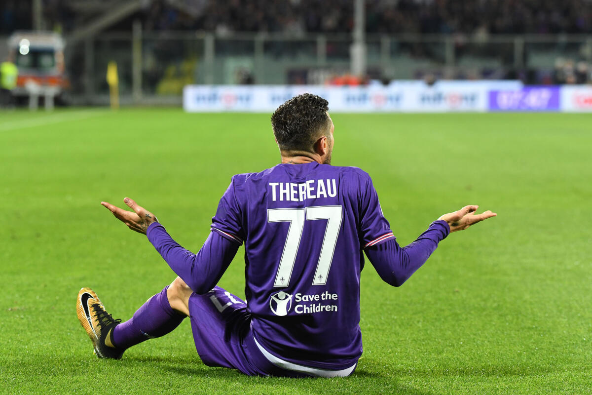 Report ACF, per Thereau lesione di primo grado al bicipite femorale della coscia destra - Firenze, stadio Artemio Franchi, 25.10.2017, Fiorentina-Torino, Foto Fiorenzo Sernacchioli. Copyright Labaroviola.com Thereau