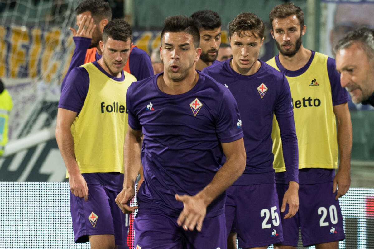 Simeone non conosce sosta e fatica, è lui il giocatore della Fiorentina che ha corso di più - Firenze, stadio Artemio Franchi, 25.10.2017, Fiorentina-Torino, Foto Fiorenzo Sernacchioli. Copyright Labaroviola.com Simeone
