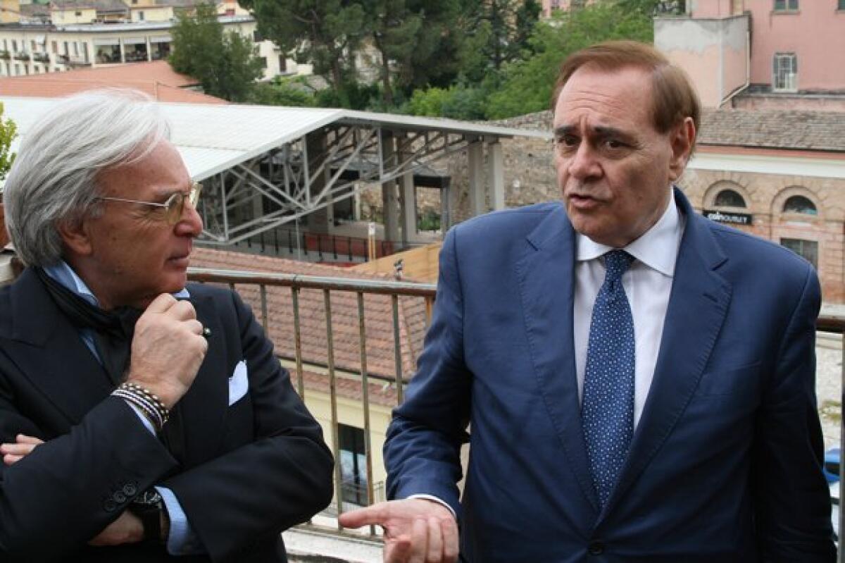 Mastella scherza con Diego Della Valle: "Tu che sei un amico, lasciaci qualche punto" - 
