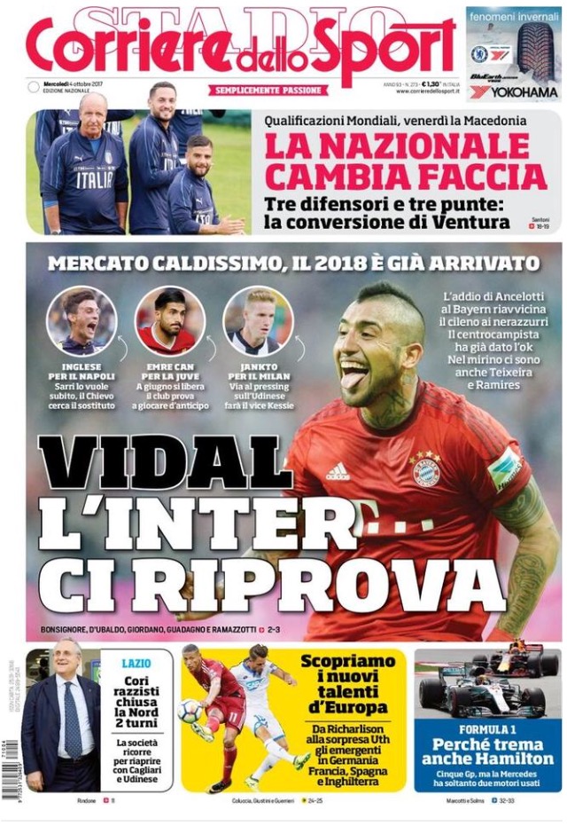 Corriere Dello Sport 4 Ottobre 2017