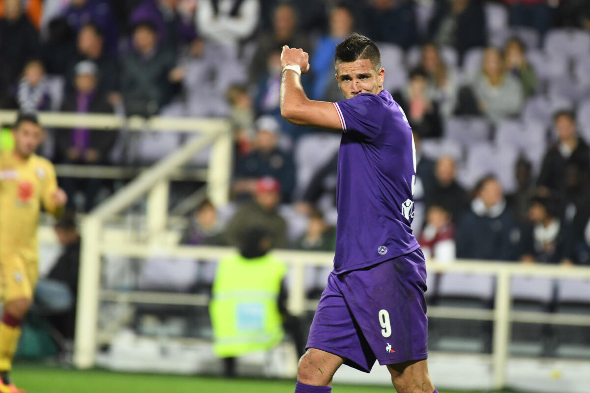 Seconda rimonta viola! Simeone pareggia di testa al 40' - Firenze, stadio Artemio Franchi, 25.10.2017, Fiorentina-Torino, Foto Fiorenzo Sernacchioli. Copyright Labaroviola.com Simeone