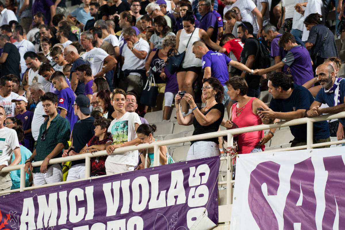 Crescono gli spettatori sui campi della serie A, unico dato negativo arriva da Firenze - Firenze, stadio Artemio Franchi, 27.08.2017, Fiorentina-Sampdoria, Foto Fiorenzo Sernacchioli. Copyright Labaroviola.com