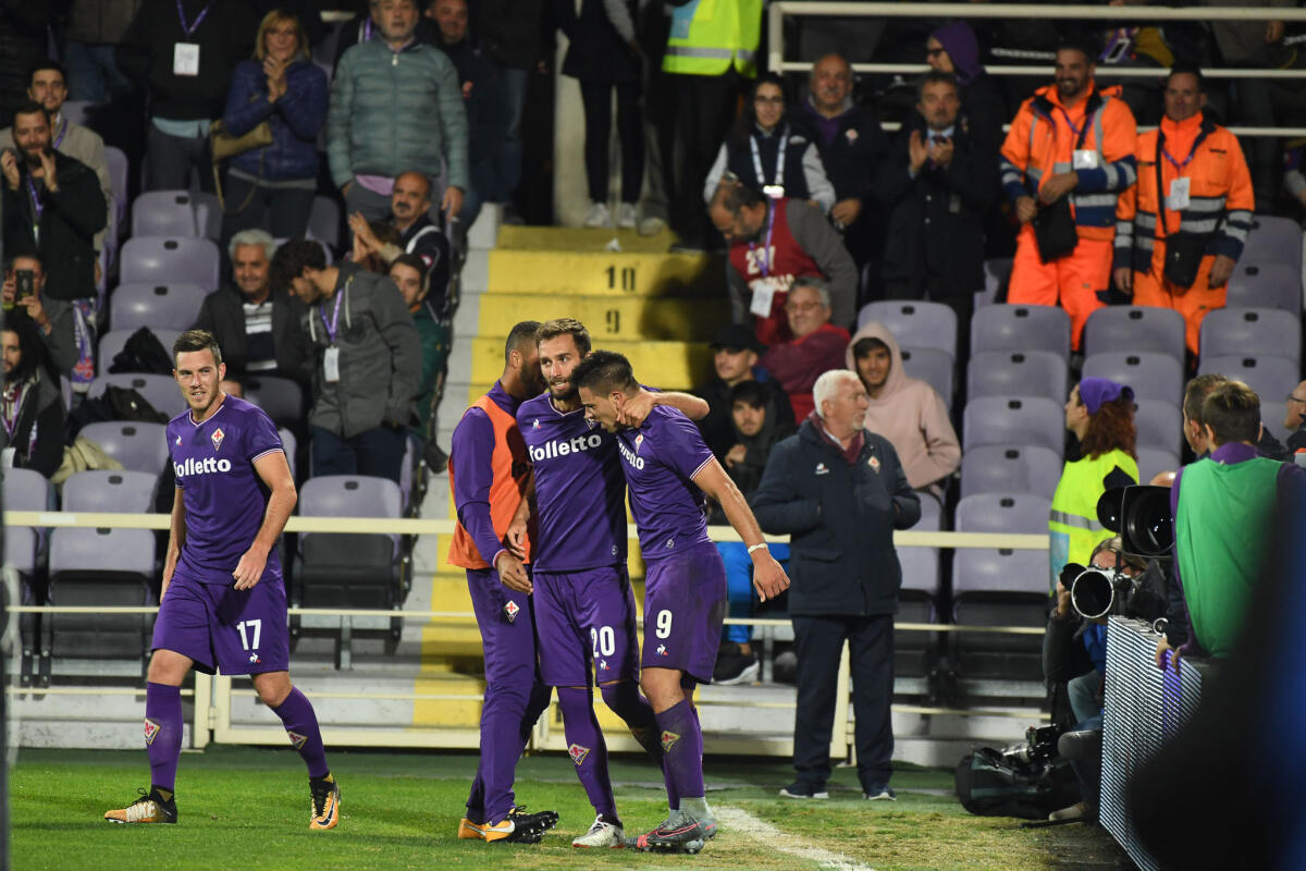 Nazione: la probabile formazione anti-Roma, Gaspar fuori, dentro Pezzella e Vitor Hugo. Il modulo... - Firenze, stadio Artemio Franchi, 25.10.2017, Fiorentina-Torino, Foto Fiorenzo Sernacchioli. Copyright Labaroviola.com Pezzella Simeone