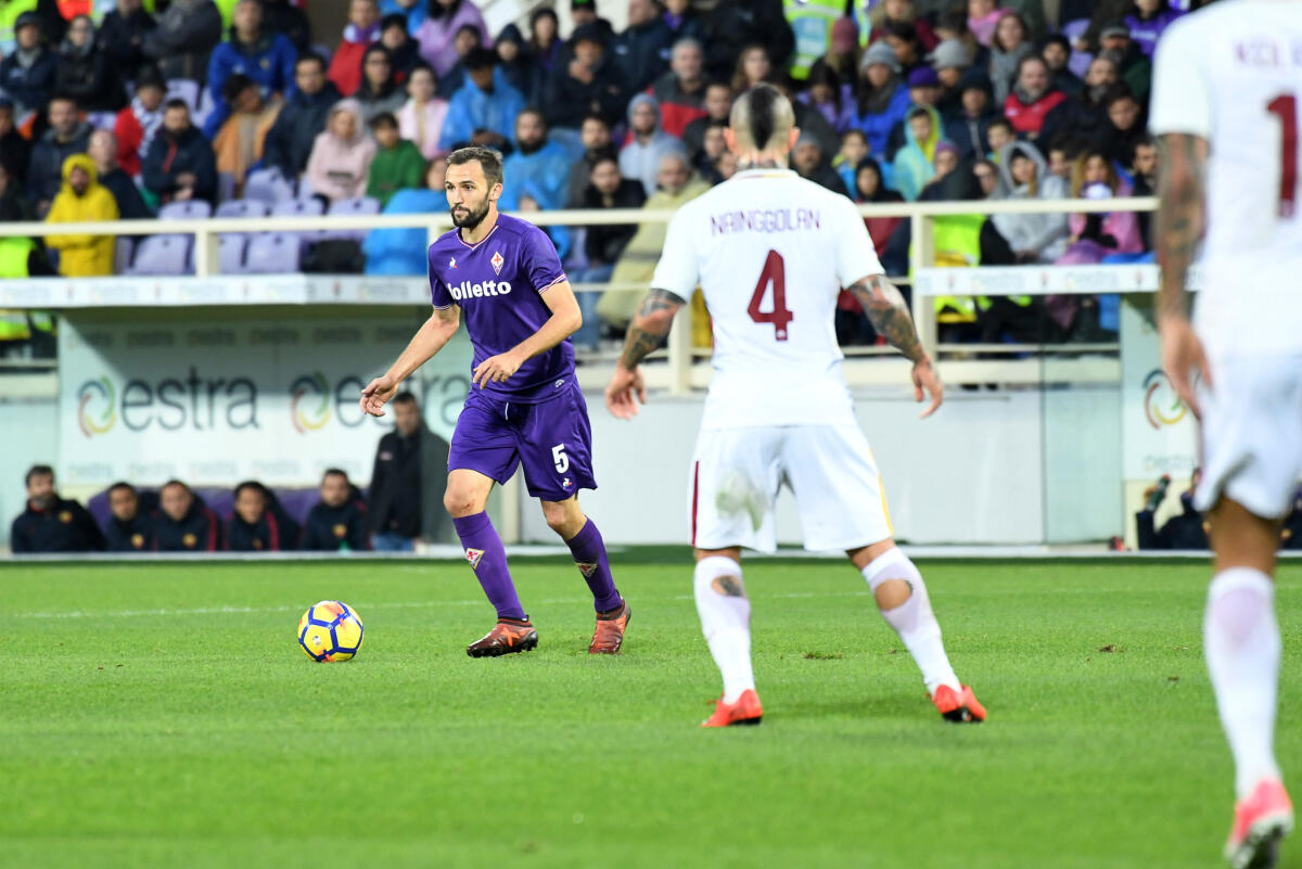 Rinnovo: Badelj vacilla e la Fiorentina pensa a Locatelli. Può entrare nella trattativa a gennaio... - Firenze, stadio Artemio Franchi, 5.11.2017, Fiorentina-Roma, Foto Fiorenzo Sernacchioli. Copyright Labaroviola.com Badelj