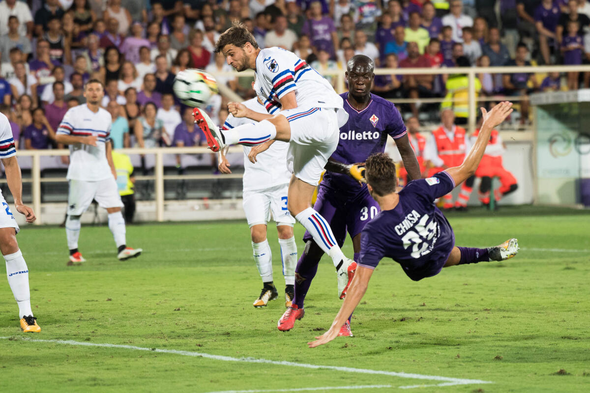 Benedetto Ferrara: "Grazie Chiesa, ma giochiamo un calcio confuso fatto di scelte curiose". L'analisi... - Firenze, stadio Artemio Franchi, 27.08.2017, Fiorentina-Sampdoria, Foto Fiorenzo Sernacchioli. Copyright Labaroviola.com