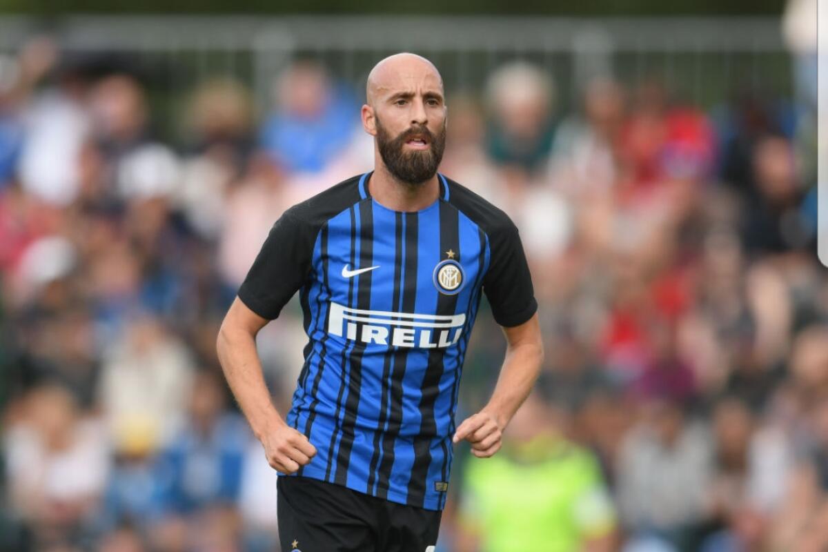 Pezzali: ''Borja Valero è il giocatore simbolo dell'Inter. Sacrificio e voglia di fare, c'è sempre'' - Borja Valero Inter