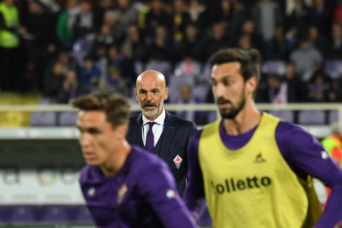 Corriere fiorentino, la Fiorentina non va e cosi Pioli studia la difesa a tre per il futuro. Ma non solo... - Firenze, stadio Artemio Franchi, 25.10.2017, Fiorentina-Torino, Foto Fiorenzo Sernacchioli. Copyright Labaroviola.com Pioli