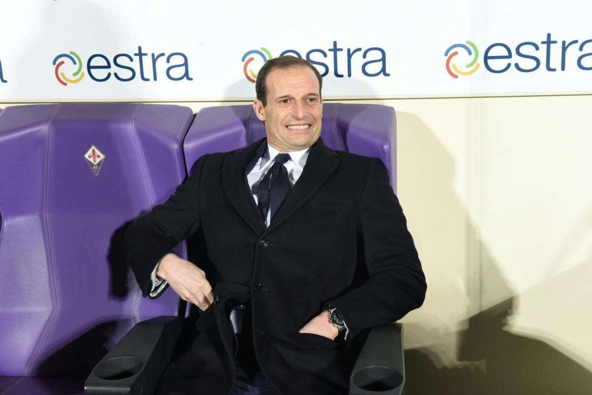 Sentite Allegri: "La lite nello spogliatoio Juve? Io speravo si picchiassero, a volte serve di più..." - Firenze, stadio Artemio Franchi, 15.01.2017, Fiorentina-Juventus, Foto Fiorenzo Sernacchioli. Copyright Labaroviola.com