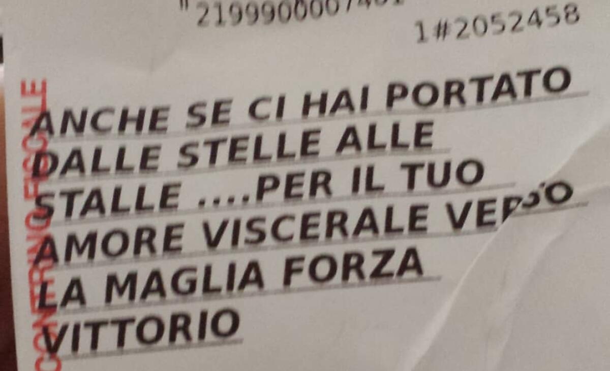 Cecchi Gori sta male? A Firenze si unisce il popolo viola, scontrino in un supermercato per incoraggiarlo - 