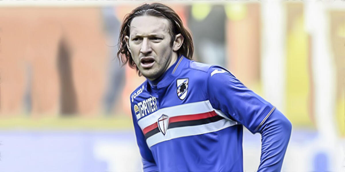 Pareggio Samp con Barreto, 1-1 a 5' dalla fine del primo tempo - 