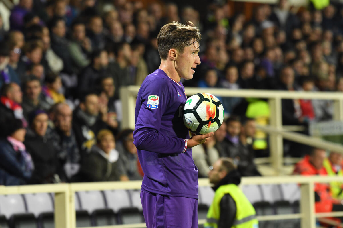 Tuttosport: la Juventus ha messo gli occhi su Chiesa, ma la concorrenza resta molto agguerrita - Firenze, stadio Artemio Franchi, 25.10.2017, Fiorentina-Torino, Foto Fiorenzo Sernacchioli. Copyright Labaroviola.com Chiesa