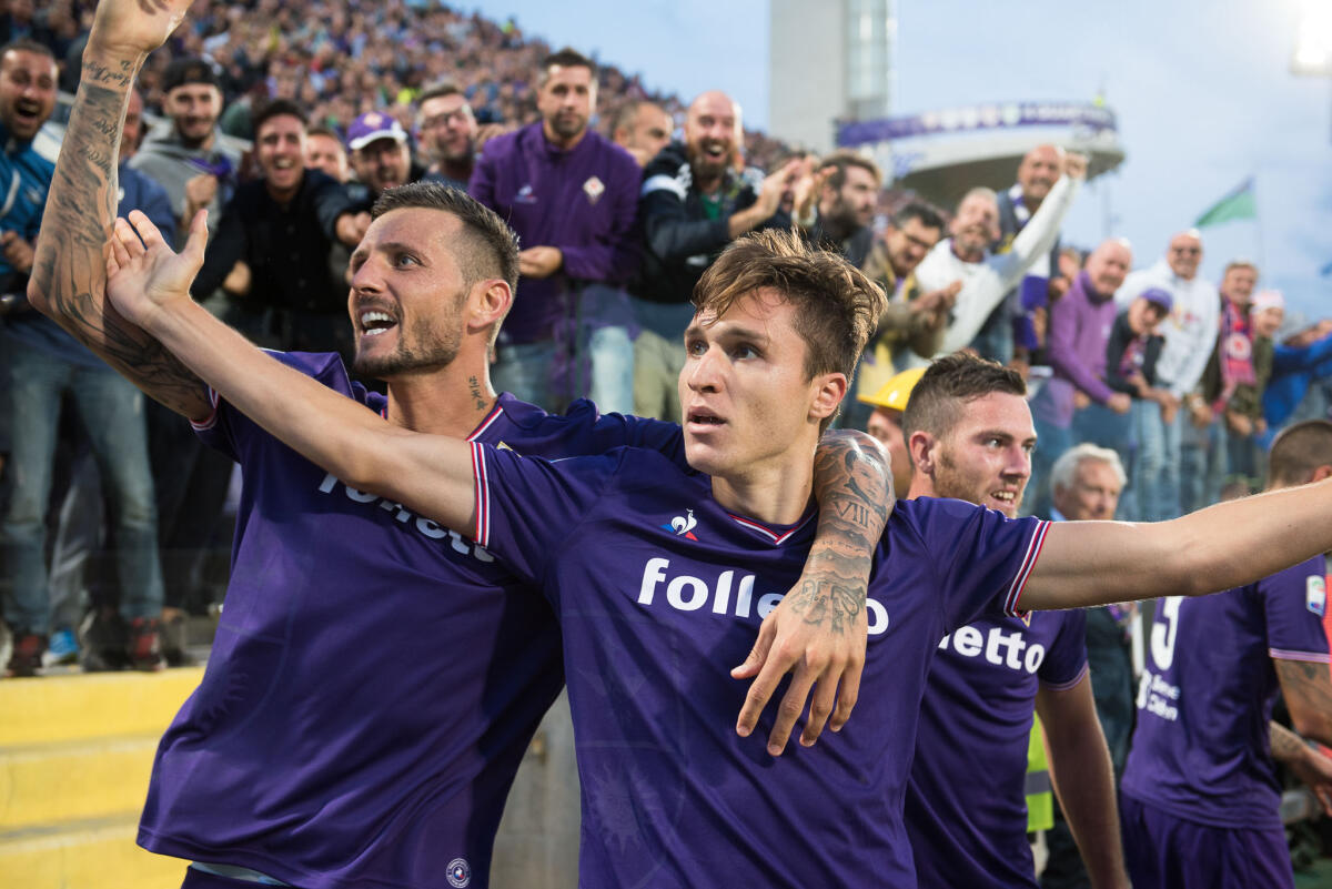 CIES: Chiesa il secondo U21 italiano che vale di più in Europa. Prezzo di 52 milioni... - Firenze, stadio Artemio Franchi, 16.09.2017, Fiorentina-Bologna, Foto Fiorenzo Sernacchioli. Copyright Labaroviola.com Chiesa
