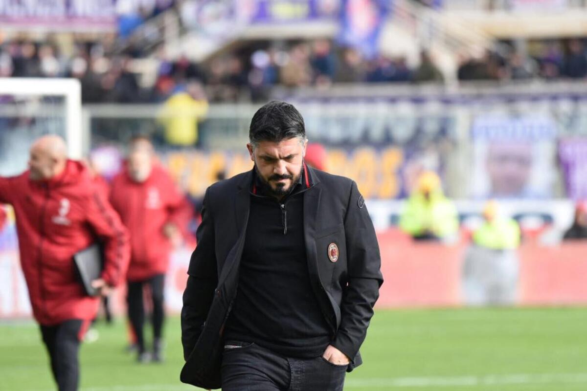 Gattuso: "Male nel primo tempo, ma abbiamo sofferto poco. Abbiamo aspettato la Fiorentina perché stanchi" - 