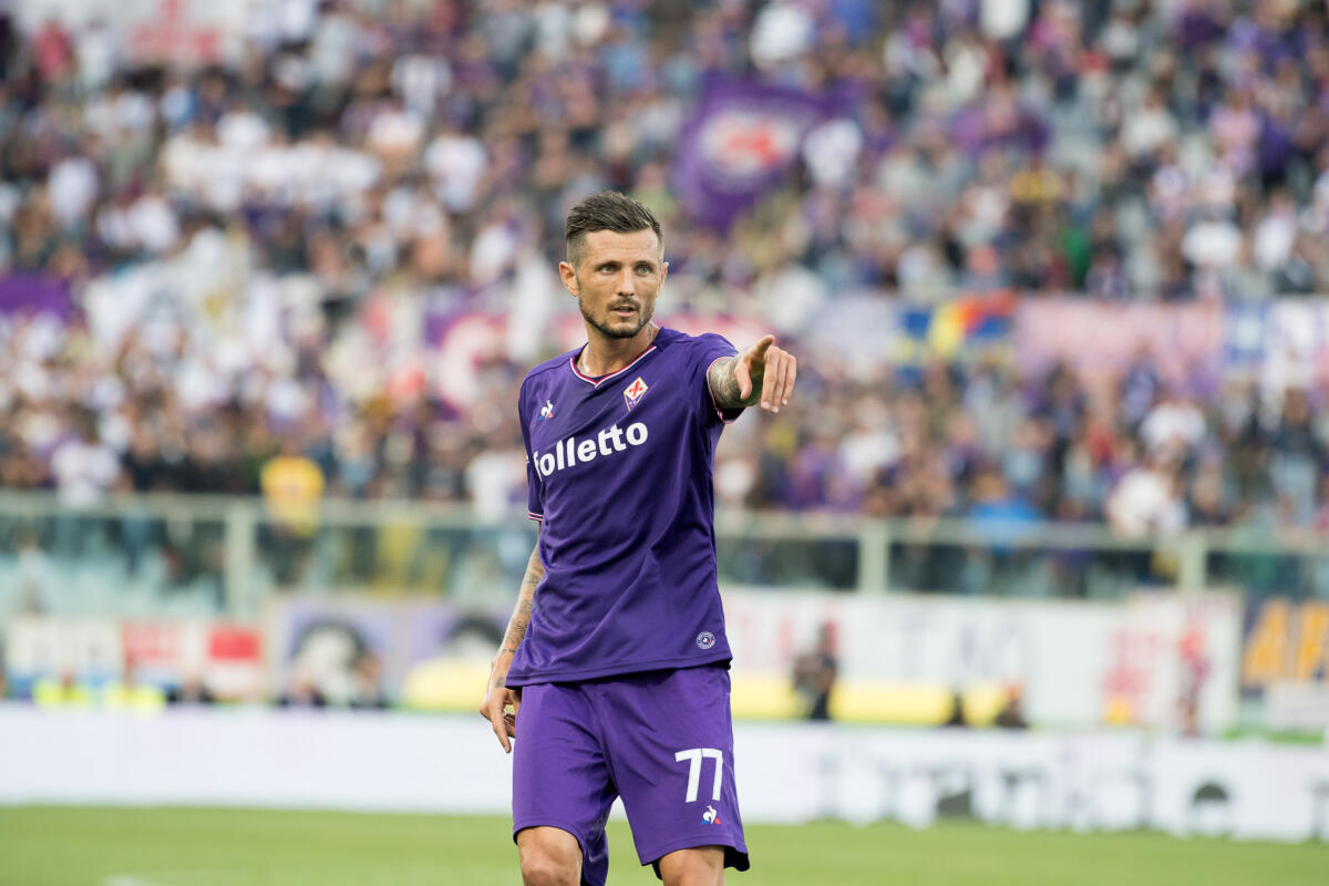 "Le Roi" Cyrill Thereau: va a caccia di Platini. Contro il Genoa un match importante per lui... - Firenze, stadio Artemio Franchi, 16.09.2017, Fiorentina-Bologna, Foto Fiorenzo Sernacchioli. Copyright Labaroviola.com Thereau