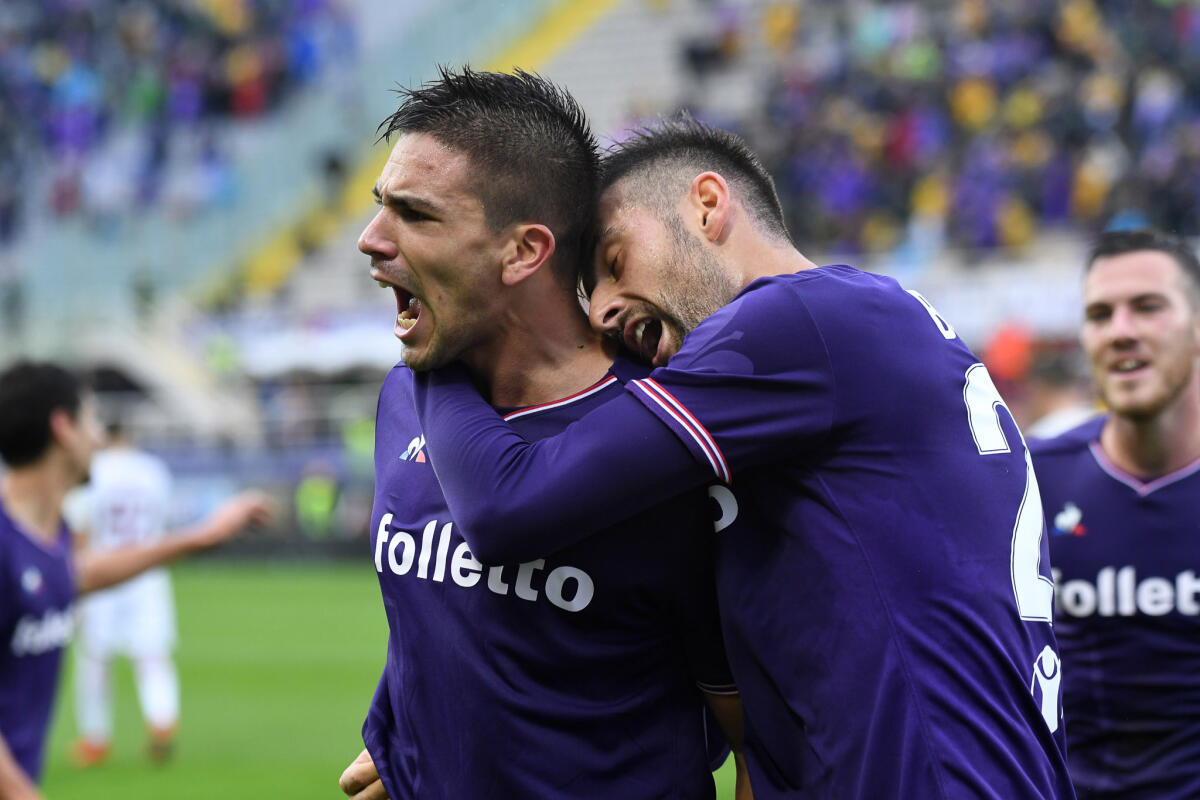 Simeone: "Contro il Milan una partita importante, meglio la vittoria che un mio gol. Mio padre..." - Firenze, stadio Artemio Franchi, 5.11.2017, Fiorentina-Roma, Foto Fiorenzo Sernacchioli. Copyright Labaroviola.com Simeone