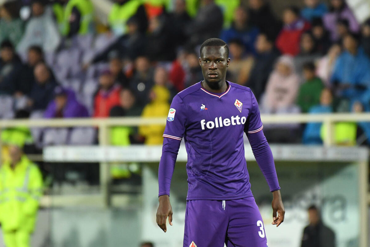 Babacar ai ragazzi delle giovanili: "Non smettete di inseguire i vostri sogni, vi auguro il meglio" - Firenze, stadio Artemio Franchi, 5.11.2017, Fiorentina-Roma, Foto Fiorenzo Sernacchioli. Copyright Labaroviola.com Babacar
