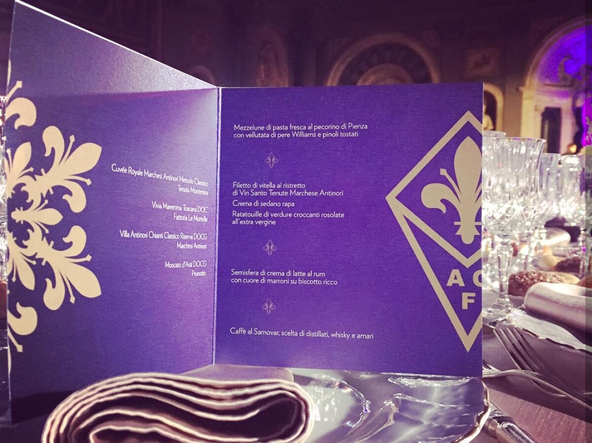 Tutte le foto della cena di Natale della Fiorentina a Palazzo Vecchio, proprietà assente, squadra al completo - 
