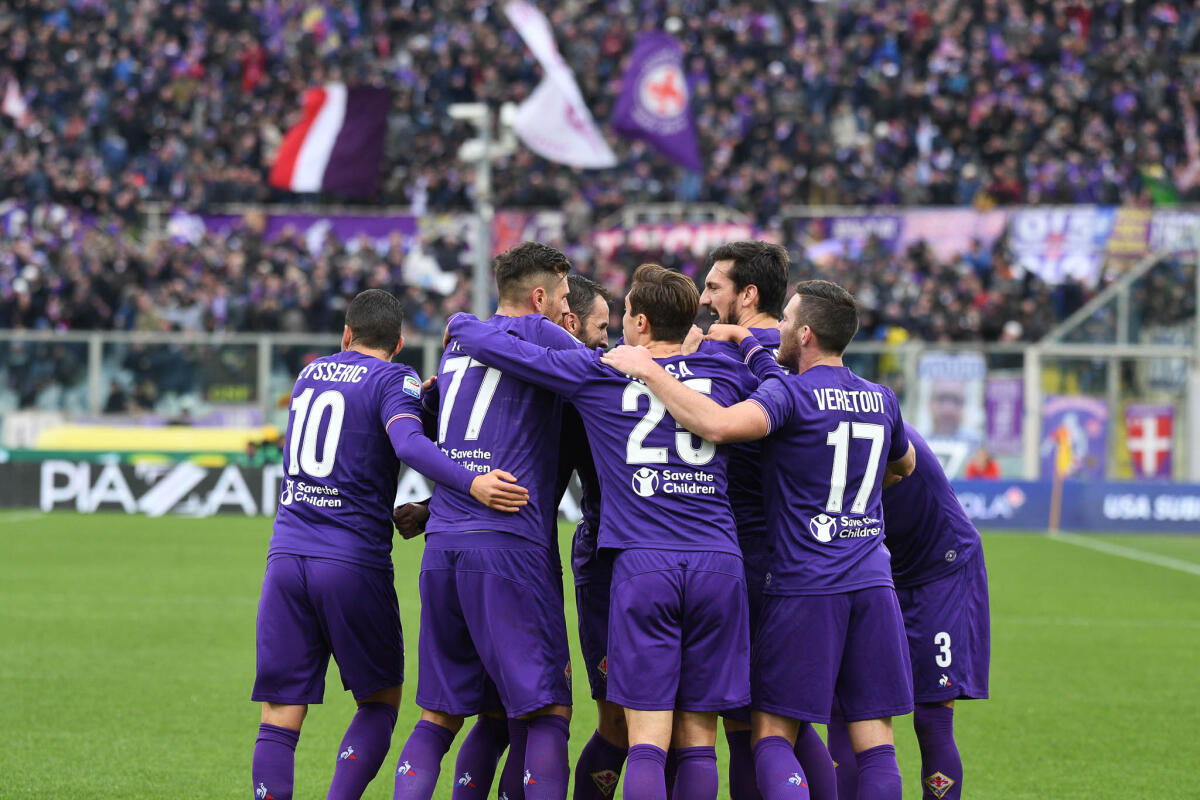 FORM.UFFICIALI: OUT BABACAR, RIENTRANO VERETOUT E THEREAU. A SINISTRA... - Firenze, stadio Artemio Franchi, 30.12.2017, Fiorentina-Milan, Foto Fiorenzo Sernacchioli. Copyright Labaroviola.com Chiesa, Veretout, Eysseric, Thereau,