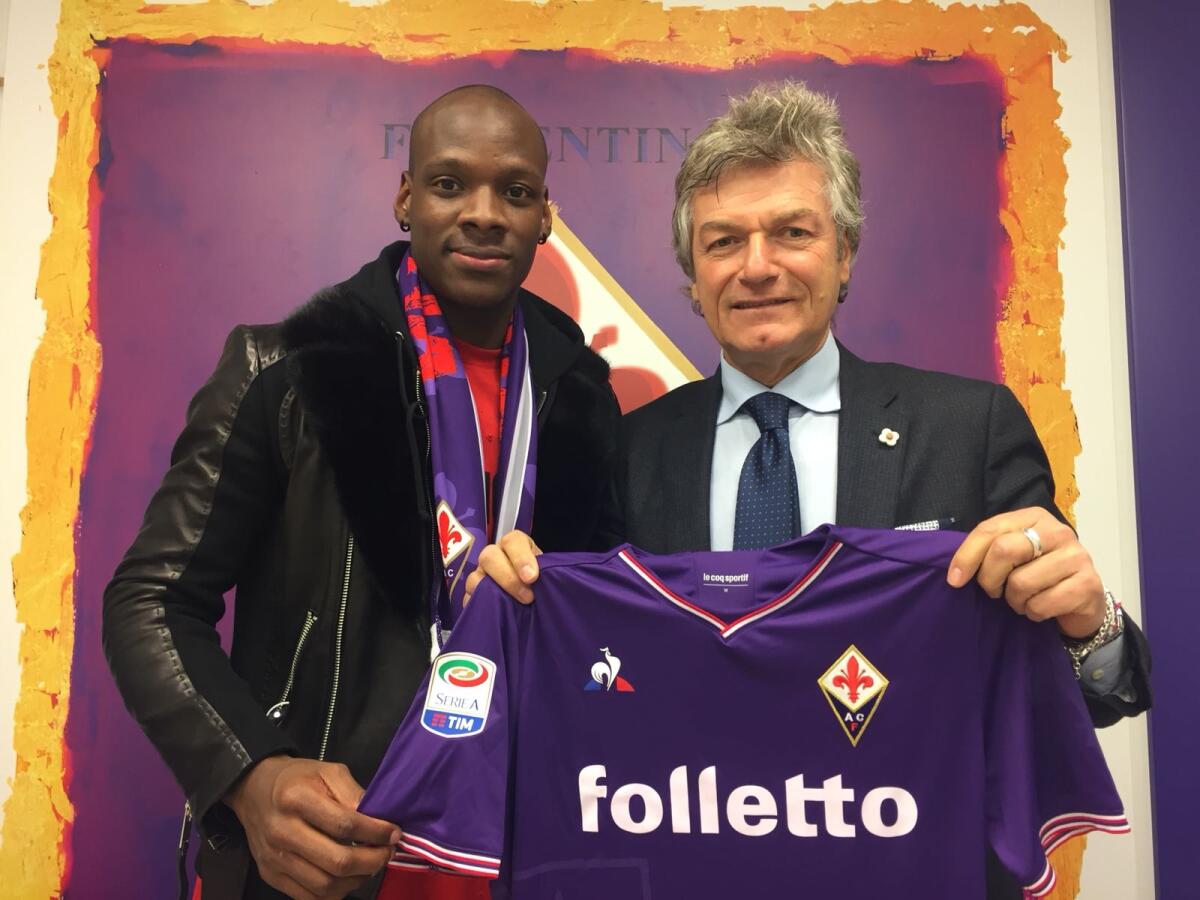 Bryan Dabo si presenta ai tifosi viola: indosserà la maglia numero 14 - 