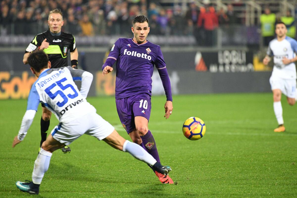 Fiorentina, ti manca l'inventiva sotto porta: Eysseric e Saponara non pervenuti, è il momento del riscatto - Firenze, stadio Artemio Franchi, 5.01.2018, Fiorentina-Inter, Foto Fiorenzo Sernacchioli. Copyright Labaroviola.com Eysseric