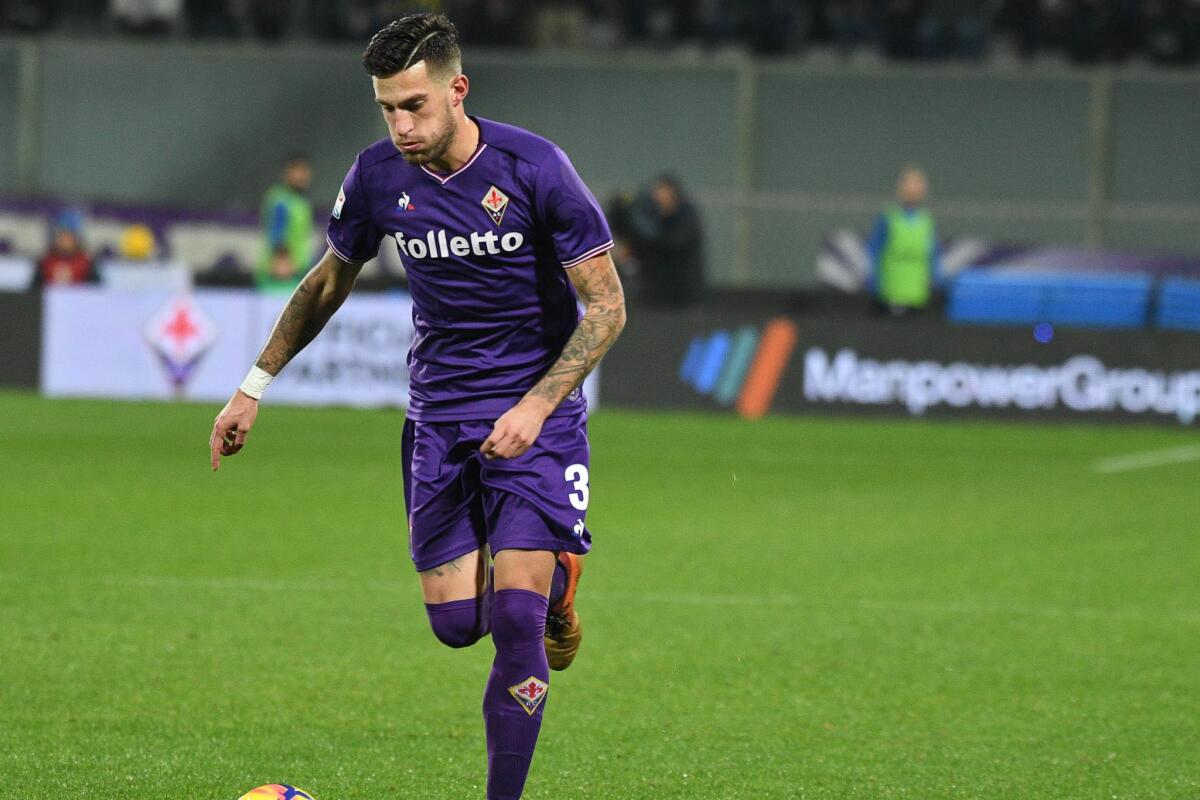 Biraghi: "E' una dura botta, non ce lo aspettavamo. Il campo faceva schifo, siamo arrabbiati per la sconfitta..." - Firenze, stadio Artemio Franchi, 5.01.2018, Fiorentina-Inter, Foto Fiorenzo Sernacchioli. Copyright Labaroviola.com Biraghi