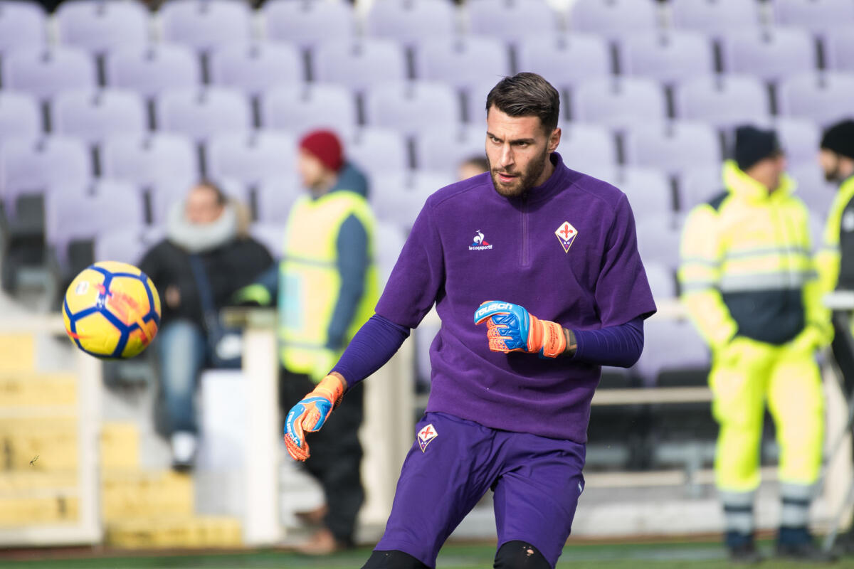 Sportiello: "Mi sento la Fiorentina addosso, vorrei restare. Giochiamo un campionato a parte, il sogno Champions..." - Firenze, stadio Artemio Franchi, 30.12.2017, Fiorentina-Milan, Foto Fiorenzo Sernacchioli. Copyright Labaroviola.com Sportiello