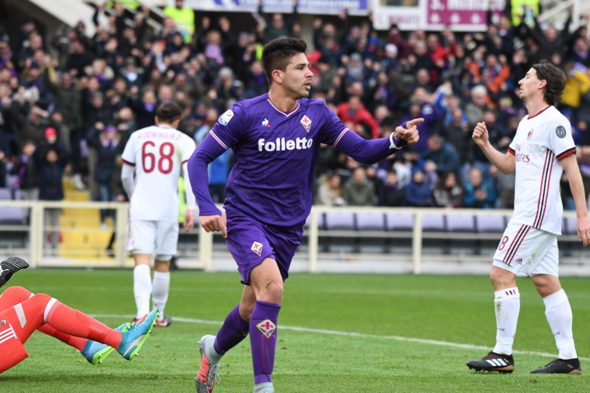 Articolo vietato ai superstiziosi, ma le statistiche di Simeone parlano chiaro in vista della Juventus... - Firenze, stadio Artemio Franchi, 30.12.2017, Fiorentina-Milan, Foto Fiorenzo Sernacchioli. Copyright Labaroviola.com Simeone