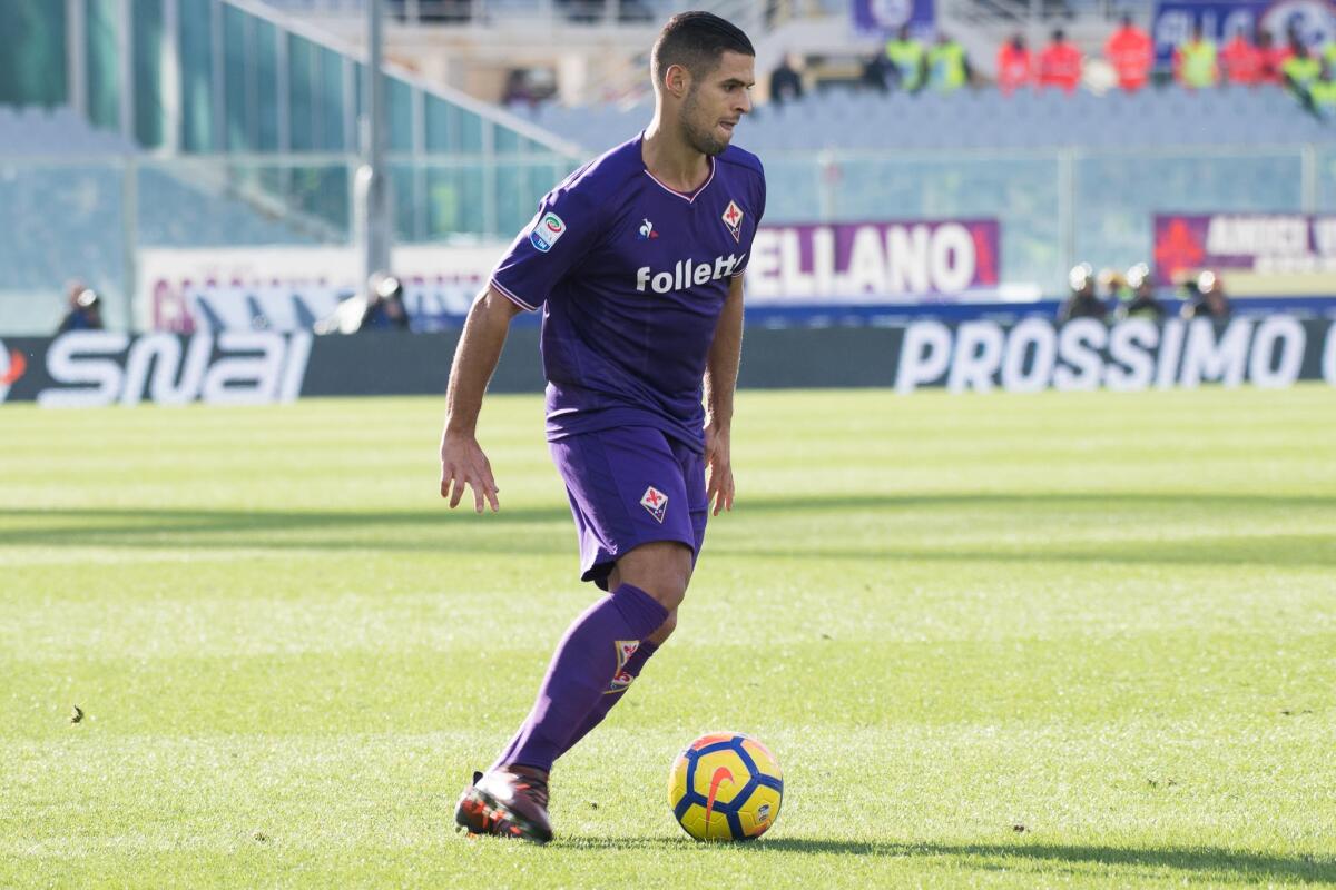 Si ferma Laurni: per lui una lesione del muscolo abduttore, condizioni da valutare - Firenze, stadio Artemio Franchi, 30.12.2017, Fiorentina-Milan, Foto Fiorenzo Sernacchioli. Copyright Labaroviola.com Laurini
