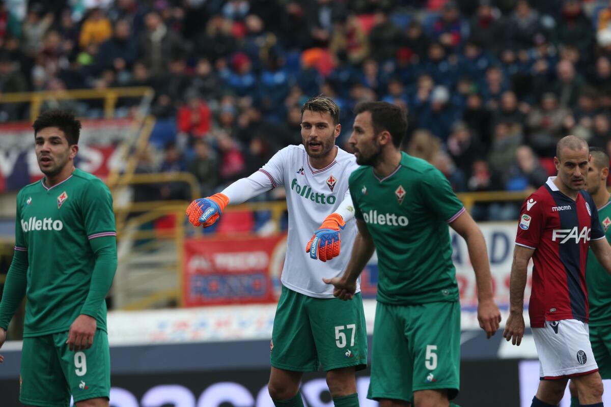 Bologna-Fiorentina 1-1 al 45': due clamorosi gol da calcio d'angolo. Pulgar replica a Veretout - 