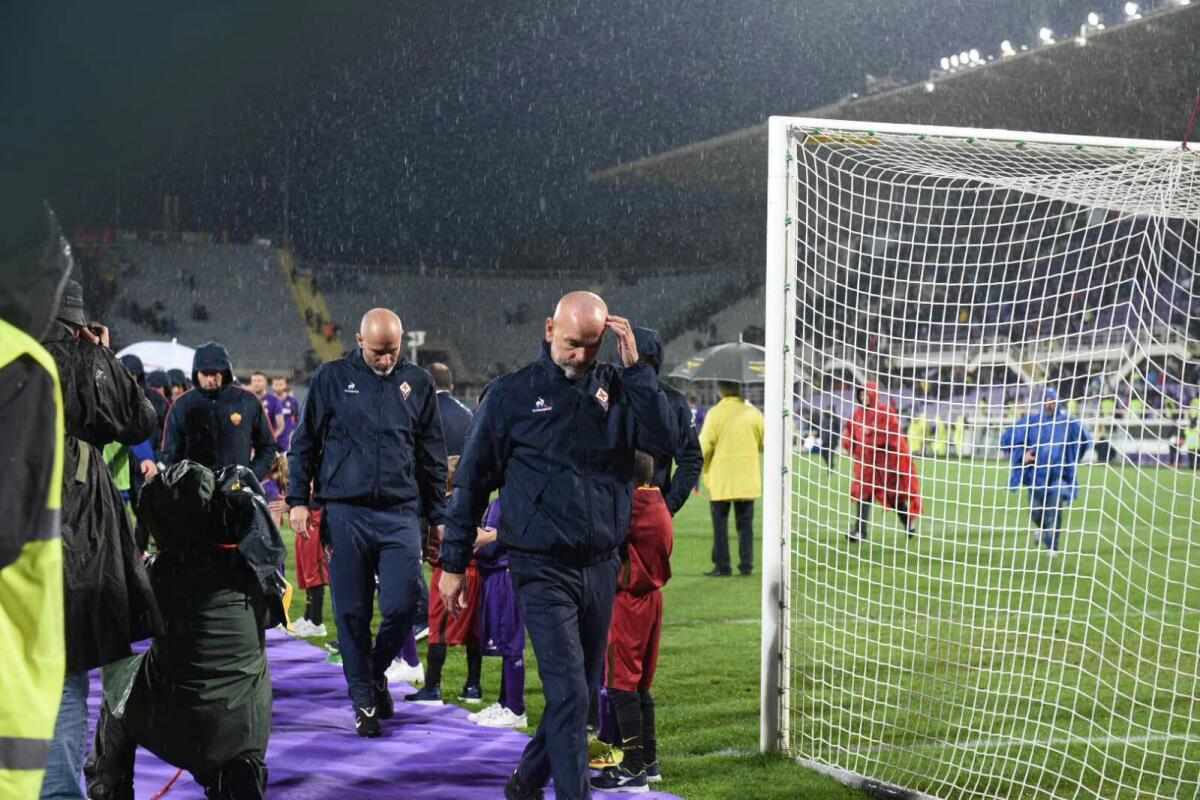 I numeri viola: peggior squadra rapporto tiri/gol, "peggior peggioramento" e tanto altro... - Firenze, stadio Artemio Franchi, 5.11.2017, Fiorentina-Roma, Foto Fiorenzo Sernacchioli. Copyright Labaroviola.com Pioli