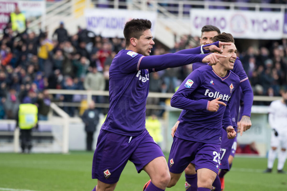 Simeone: "Ho sbagliato troppi goal ma serve per la mia crescita. Corvino mi ha convinto con il progetto per tornare in Europa. Mi ispiro a Suarez" - Firenze, stadio Artemio Franchi, 30.12.2017, Fiorentina-Milan, Foto Fiorenzo Sernacchioli. Copyright Labaroviola.com Simeone