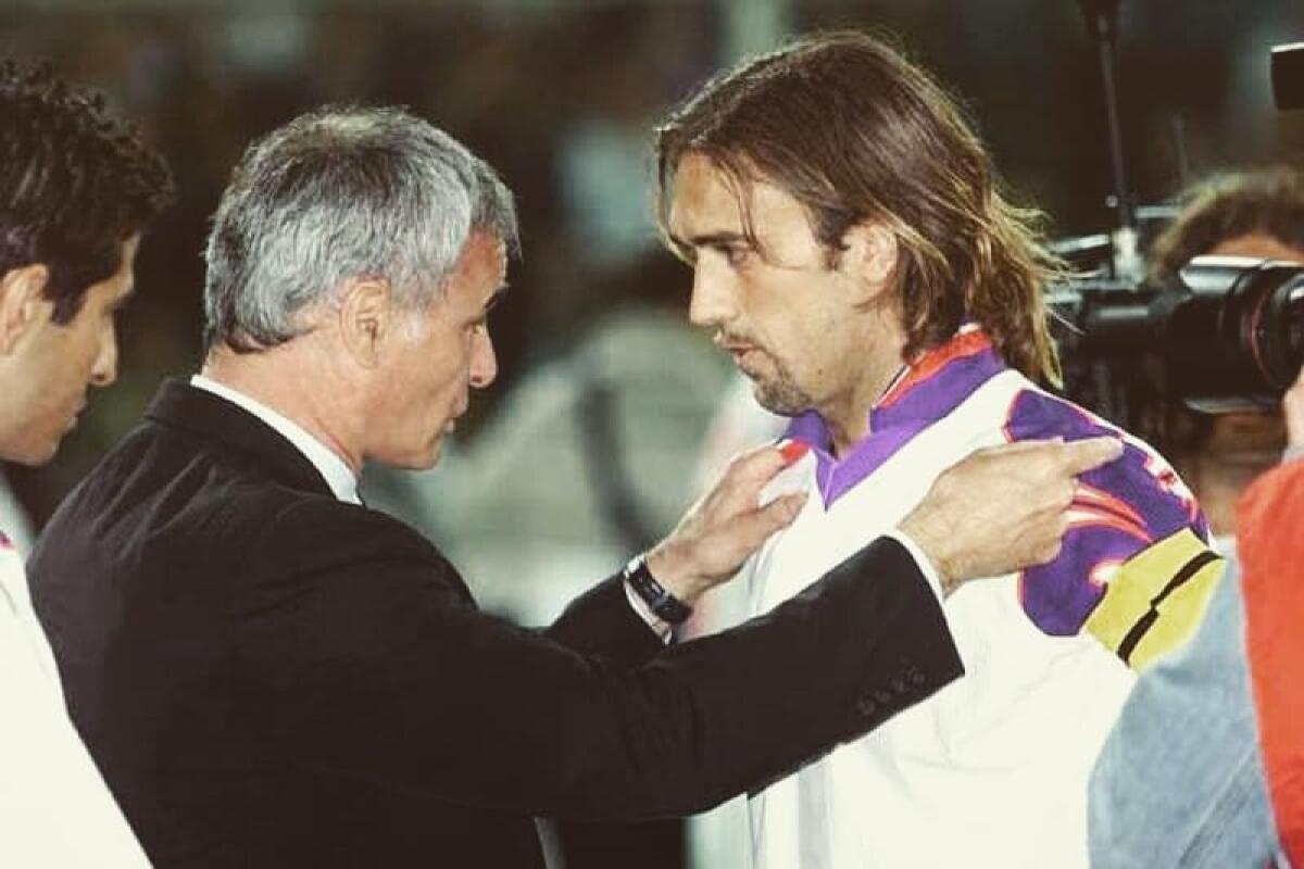 Quando Batistuta si fece aprire il campo per allenarsi da solo. Ranieri: "Fiorentina l'amore più grande" - 
