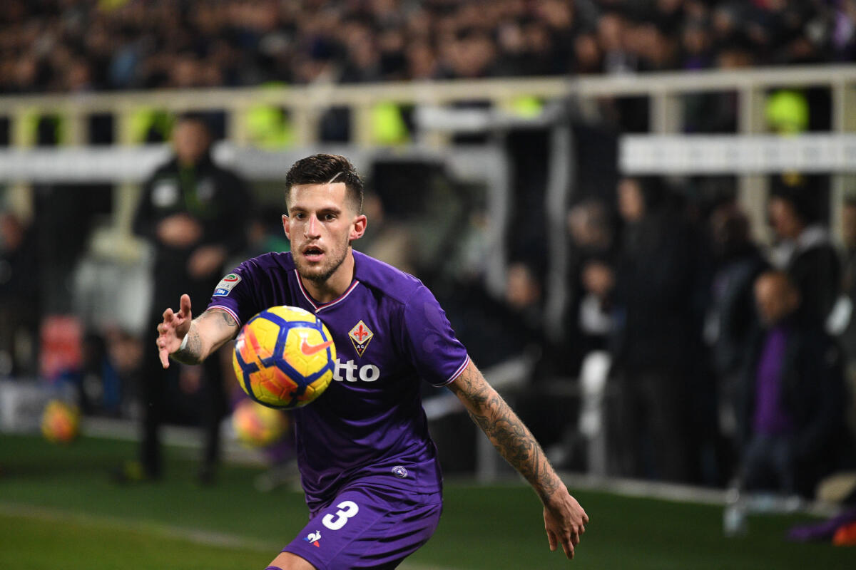 Biraghi al 45': "Ci aspettavamo questo equilibrio. Loro ci aspettano per ripartire, dobbiamo essere più maliziosi" - Firenze, stadio Artemio Franchi, 5.01.2018, Fiorentina-Inter, Foto Fiorenzo Sernacchioli. Copyright Labaroviola.com Biraghi