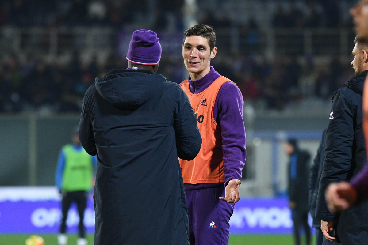 FORM. UFFICIALE, MILENKOVIC E GIL DIAS DAL 1’. DAVANTI SIMEONE CON CHIESA - Firenze, stadio Artemio Franchi, 5.01.2018, Fiorentina-Inter, Foto Fiorenzo Sernacchioli. Copyright Labaroviola.com Milenkovic