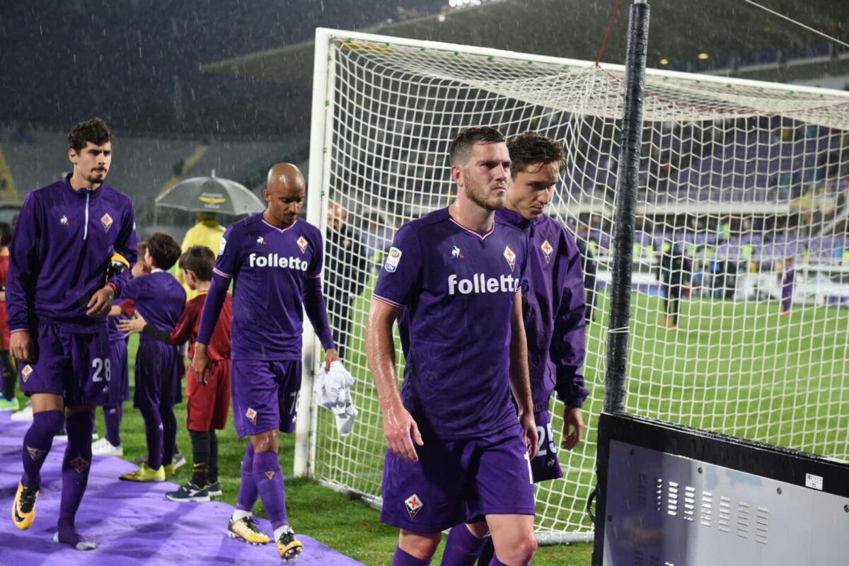 Fiorentina francese, tre quinti del gruppo transalpino convince. Chi manca all'appello... - Firenze, stadio Artemio Franchi, 5.11.2017, Fiorentina-Roma, Foto Fiorenzo Sernacchioli. Copyright Labaroviola.com Veretout