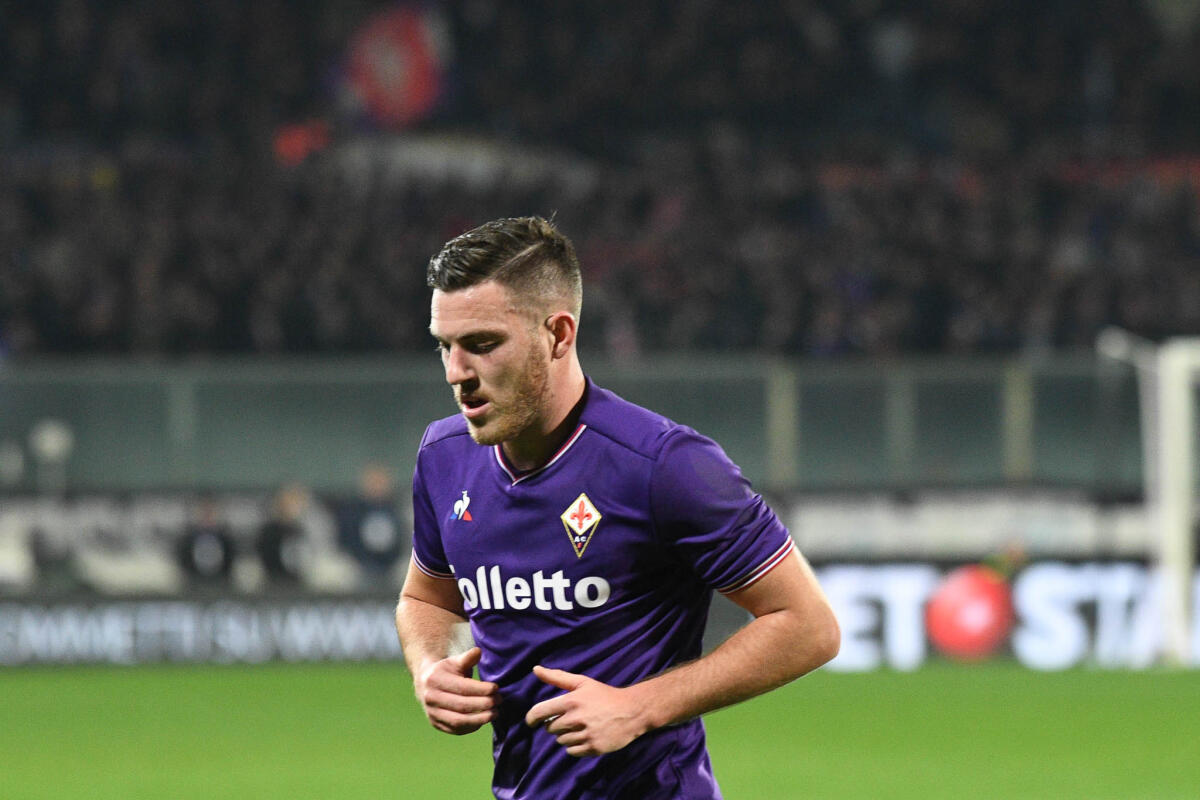 Veretout: "La vita è ingiusta e crudele, ci mancherai Davide. Un pensiero alla tua famiglia..." - Firenze, stadio Artemio Franchi, 5.01.2018, Fiorentina-Inter, Foto Fiorenzo Sernacchioli. Copyright Labaroviola.com Veretout