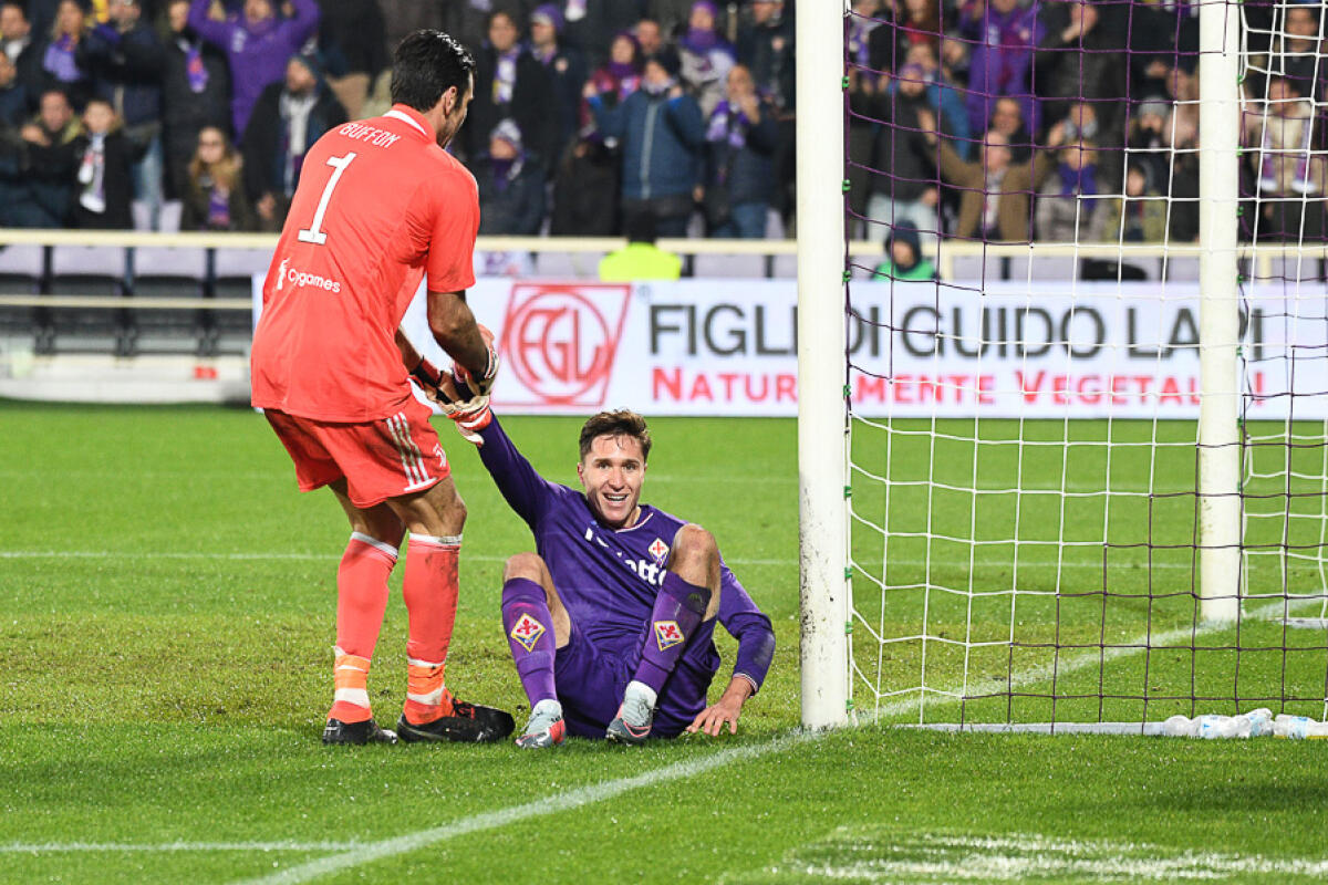 Qui Italia, Chiesa si allena a parte. Lavoro differenziato insieme a Verratti... - Firenze, stadio Artemio Franchi, 9.02.2018, Fiorentina-Juventus, Foto Fiorenzo Sernacchioli. Copyright Labaroviola.com