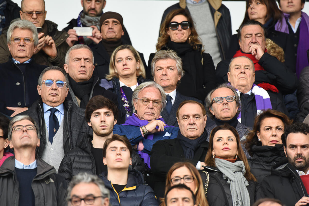 La volontà dei Della Valle: adesso vogliono riprendersi Firenze e la Fiorentina... - Firenze, stadio Artemio Franchi, 11.03.2018 Fiorentina-Benevento, Foto Fiorenzo Sernacchioli. Copyright Labaroviola.com Diego Della Valle, Andrea Della Valle